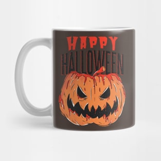 Creepy Halloween Pumkin bloody pumpkin Mug